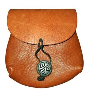 Brown Leather Women's Belt Bag